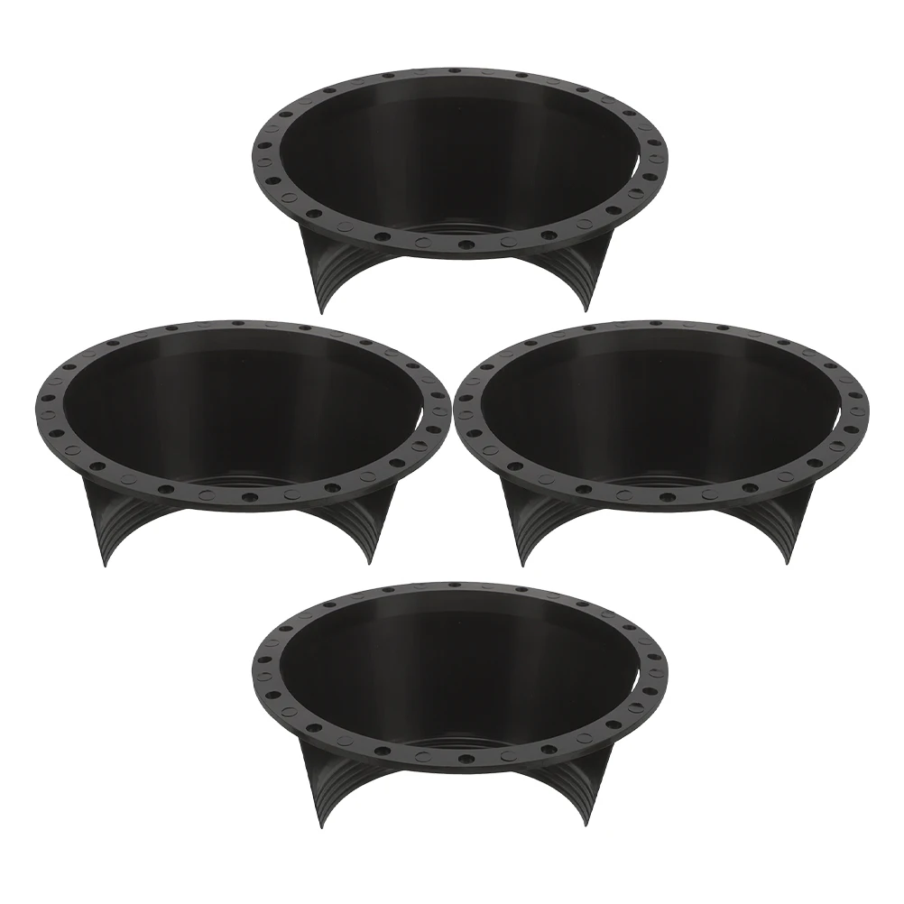 

4pcs Speaker Spacer Rings Waterproof Durable Car Speaker Covers Adapter Mount Spacers Gasket Ring For Door Stereo Protection Car