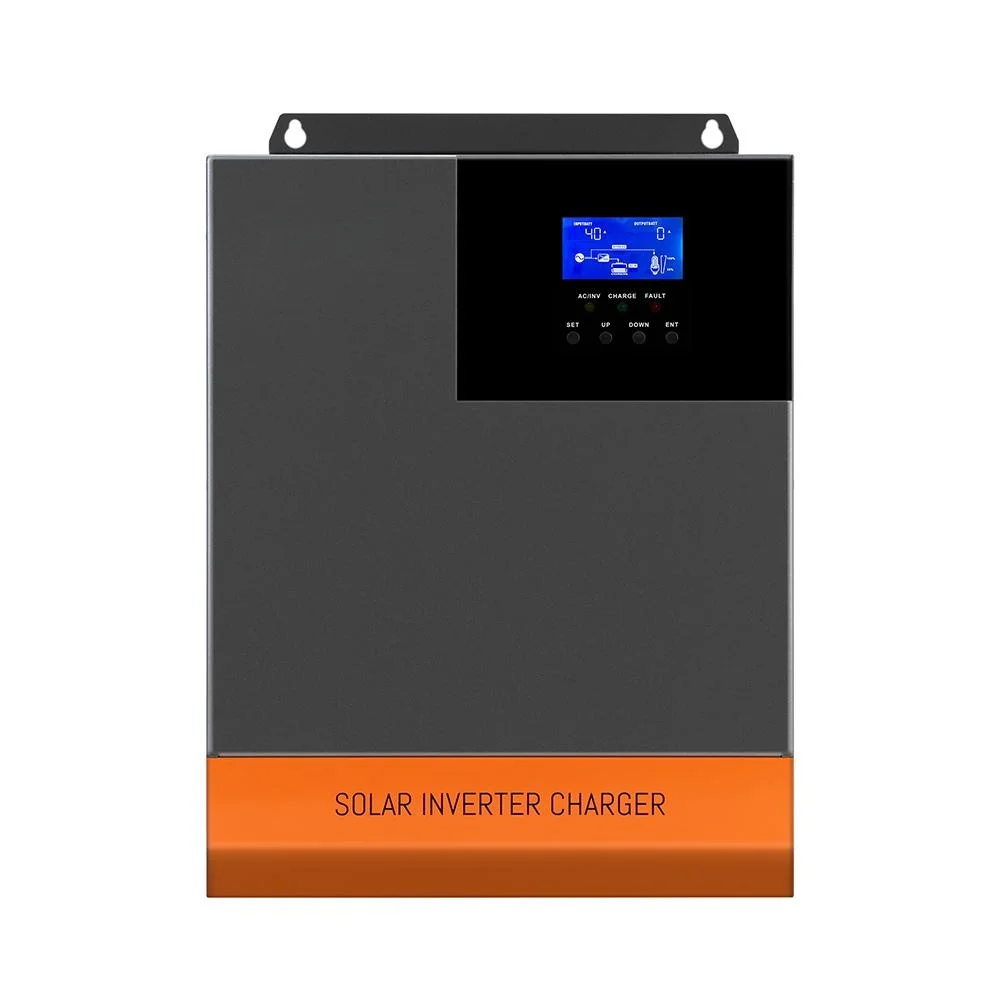 Hybrid Solar Inverter MPPT 12V/24V/48V DC to 220V AC On Off Grid Power Inverter 1KW-5KW for Home Solar System