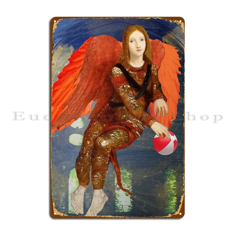 The Angel Of Margomoreau Metal Plaque Poster Wall Decor Club Wall Cave Bar Cave Customize Tin Sign Poster