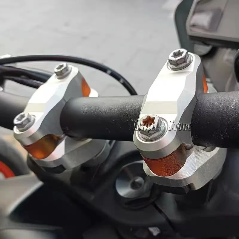 

For HUSQVARNA GASGAS EXC EXCF TE FE MC ECF Motorcycle Accessories PHDS Handlebar Mount Clamp Handlebar Riser Adapter 28mm