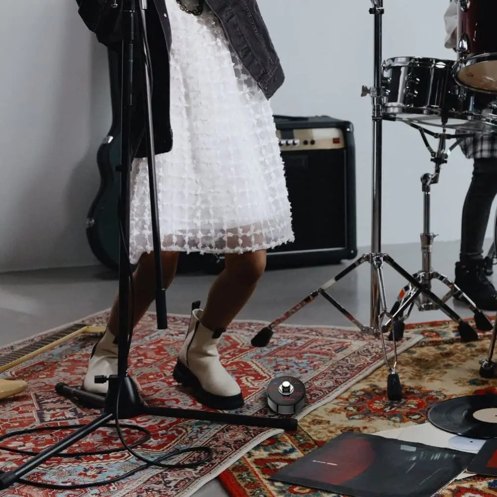 Girapagina multi-O St-1 nuovo e protettivo per tablet/telefono - Pedale Bluetooth 5.1 con/4 modalità di scorrimento, tipo C, batteria 40 ore