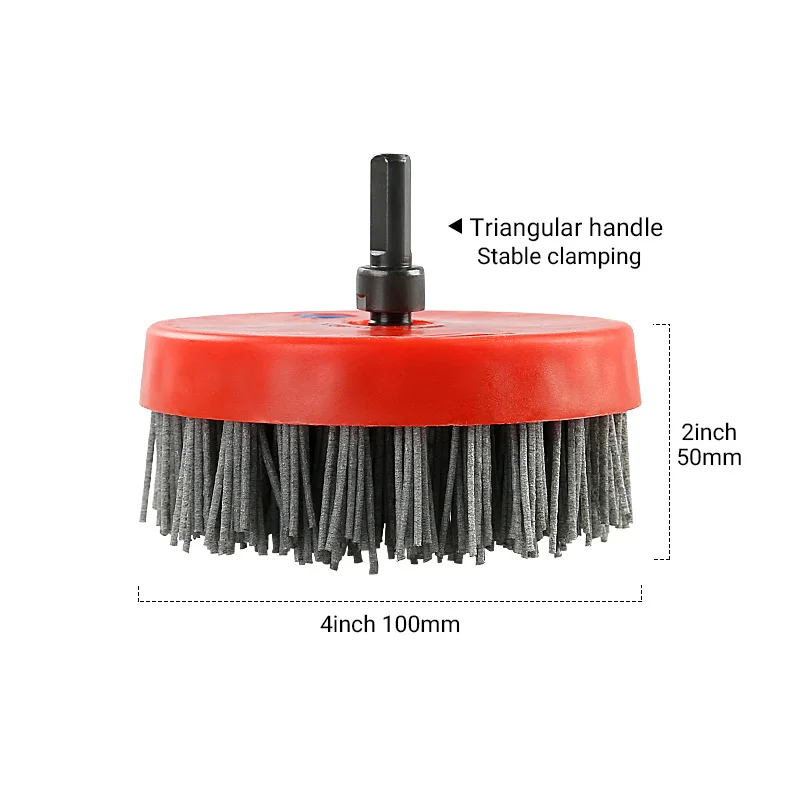 4 inch electric cleaning brush with electric drill brush head marble granite kitchen bathroom tile polishing antique brush