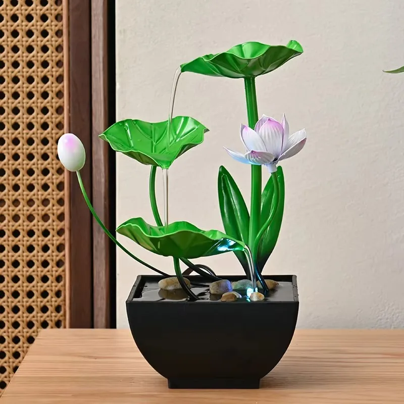 Small Desktop Circulation Flow Office Wealth Recruitment Living Room Home Decoration