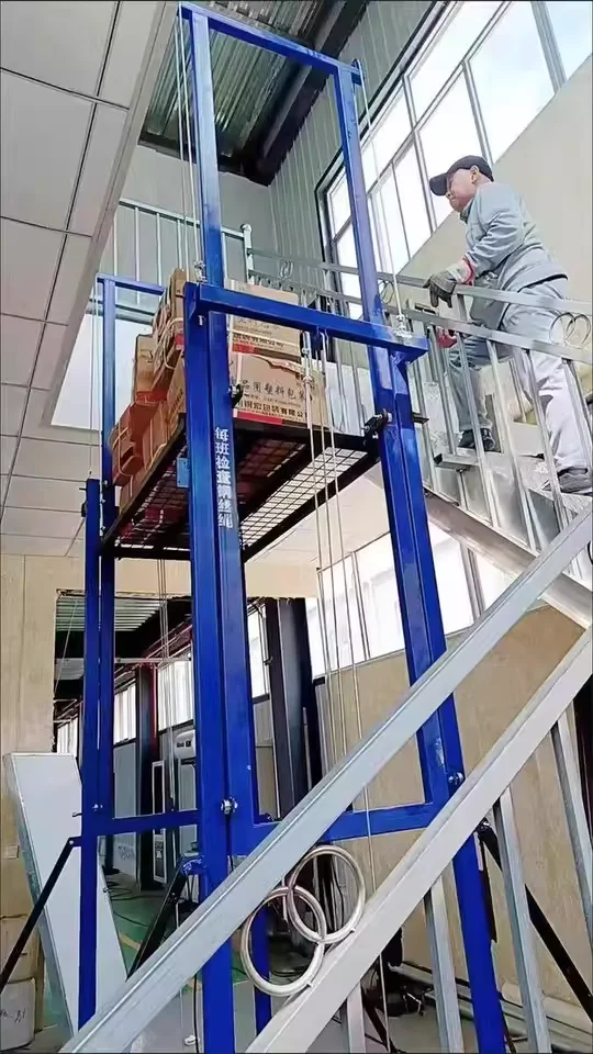 Rise 8M Commercial Industrial Scaffolding Lift 500KG Capacity Heavy Duty Construction Equipment Rental