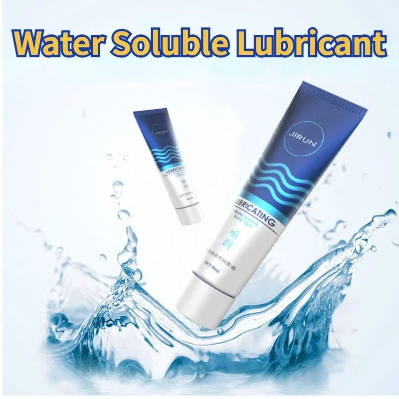 Lubricante a base de agua para adultos, lubricante para masturbación corporal, aceite lubricante, Gel Vaginal y Anal, productos sexuales