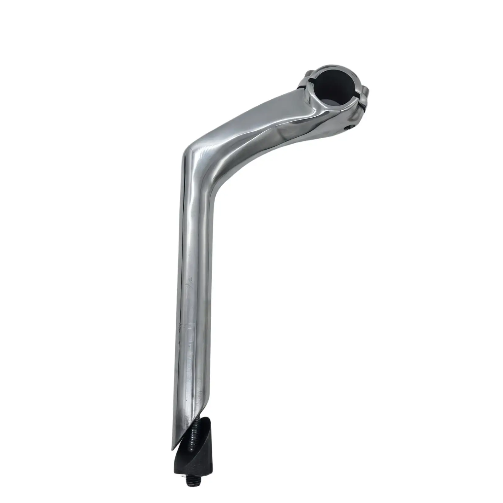 Lightweight Bicycle Handlebar Stem 180mm Overall Length Retro Curved Stem for MTB Street Bike Customization