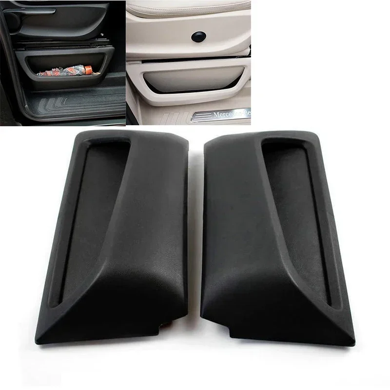 2pcs Seat Gap Side Storage Water Hold Box for Mercedes-BENZ V Class Vito W447 Viano 2015 2016 2017 2018 2019 2020 2021 2022 2023