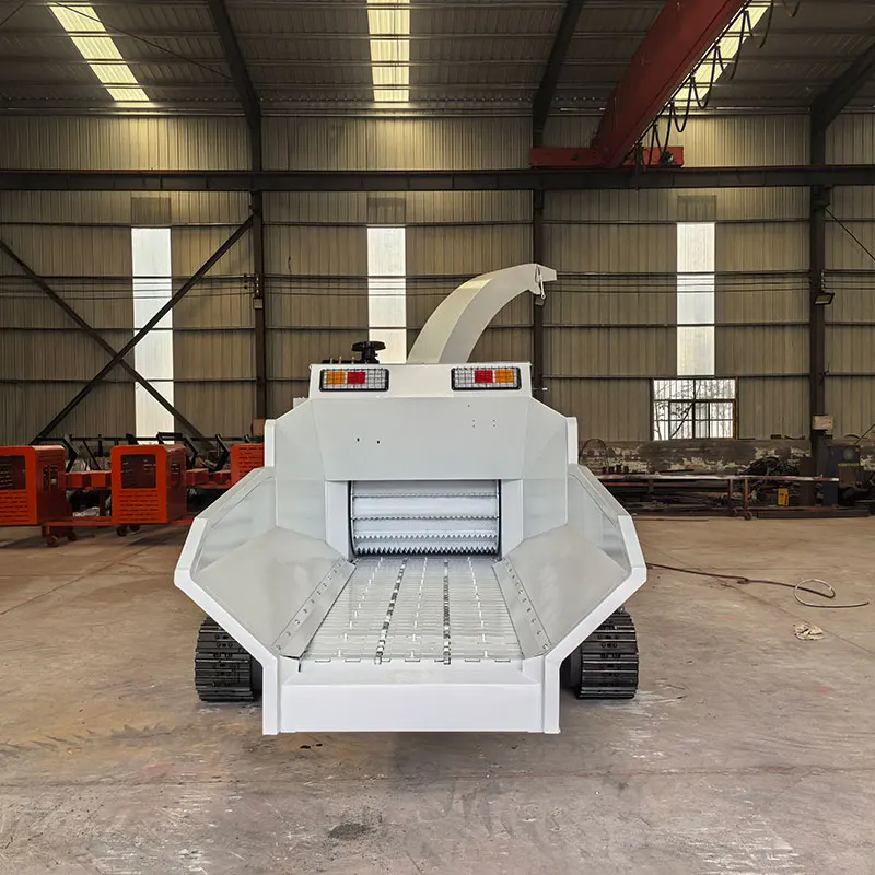1t/h-5t/h Diesel Wood Shredder Chipper for Processing Forestry Wood Waste Into Renewable Biomass Fuel Material