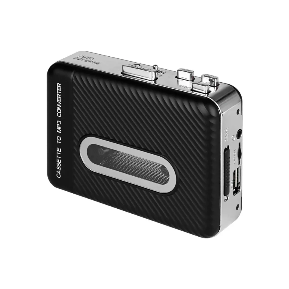 Cassette Tape Music Audio Player to MP3 Converter Capture Recorder to USB Flash Drive No PC