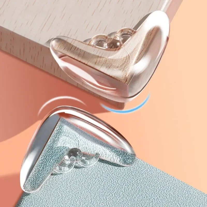 زاوية طاولة سيليكون شفافة مضادة للتصادم للأطفال ، زاوية قطرة ماء ، غطاء واقي ، 10 من من من السيليكون