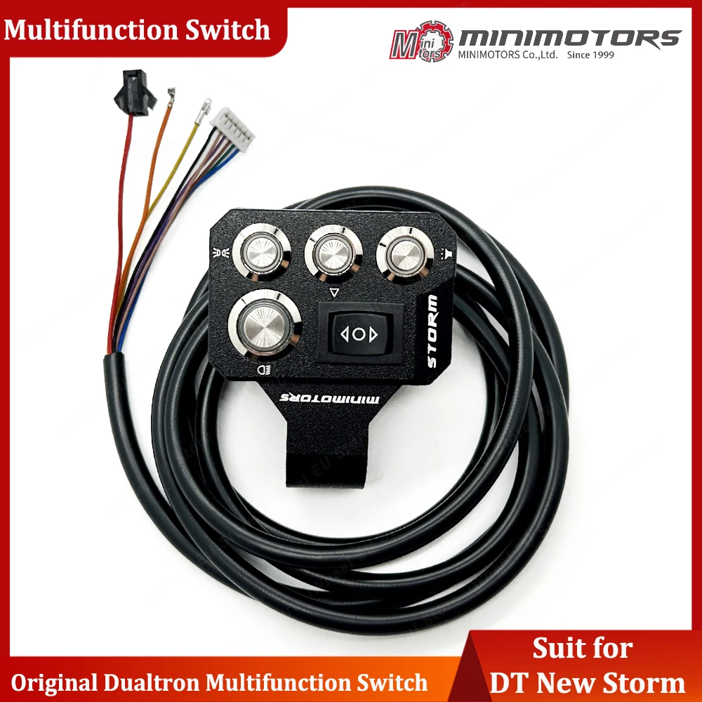 Original Dualtron Storm Multi-Function Switch with Storm Logp Suit for Dualtron New Storm Limited Scooter Multi-Function Switch