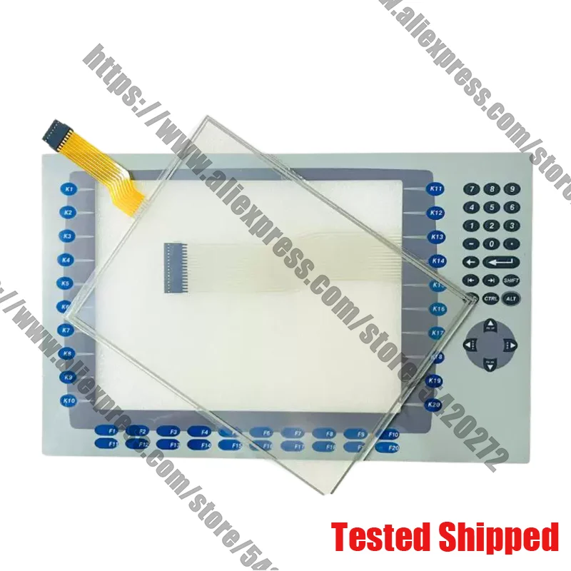 

Сенсорная панель для 2711P-K12C6A7 2711P-K12C15D6 2711P-K12C15D7 2711P-K12C15A7 с мембранной клавиатурой