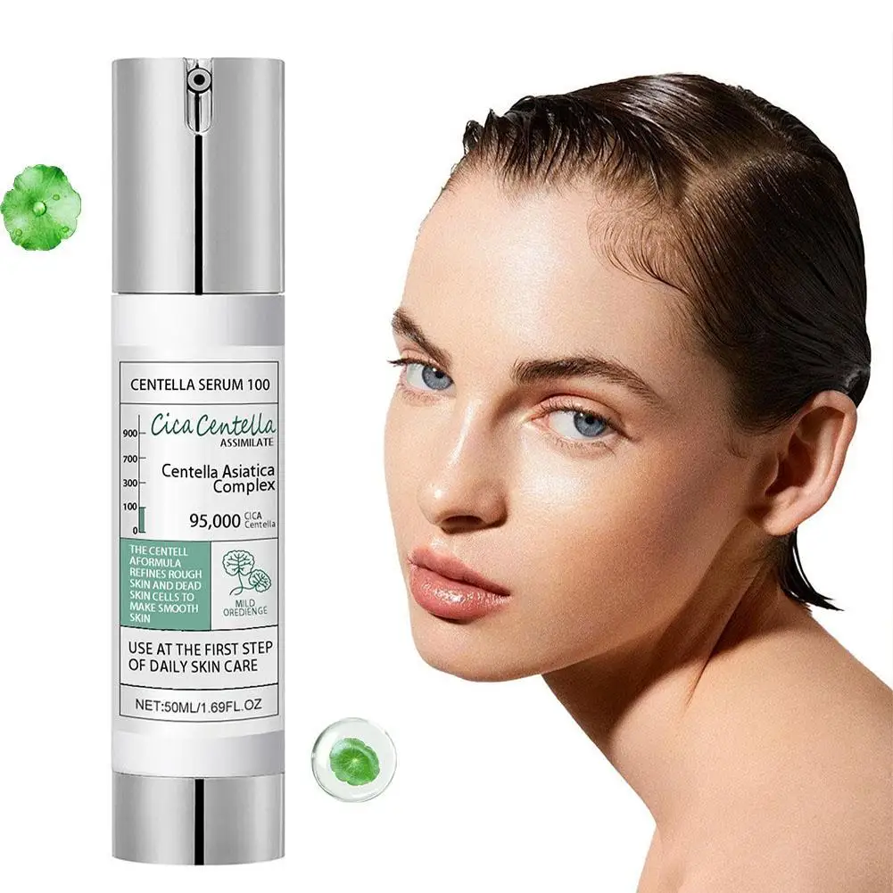 New For Centella Serum Rejuvenating Facial Skin Pores Repair Redness Moisturizing Calming Essence Facial Skin Care Cream