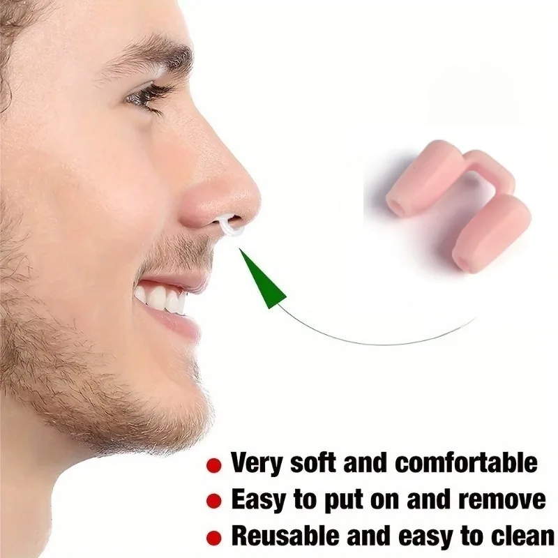 Portable Nasal Dilator - Mini Anti-Snoring Device for Easy Breathing, No Battery Design Required