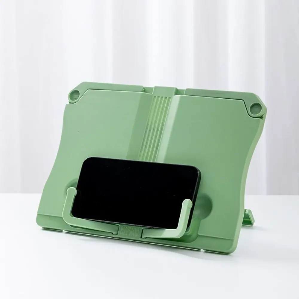 

Simple Portable Reading Rack Music Score Recipe Book Stand Fold Desk Book Shelf for Readers