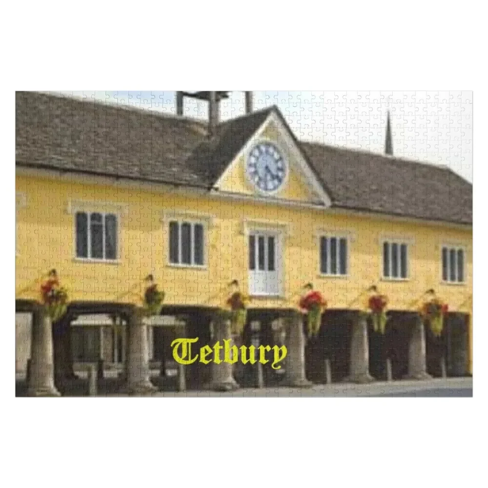 

tetbury market place Jigsaw Puzzle Personalized Baby Object Custom Wooden Name Puzzle