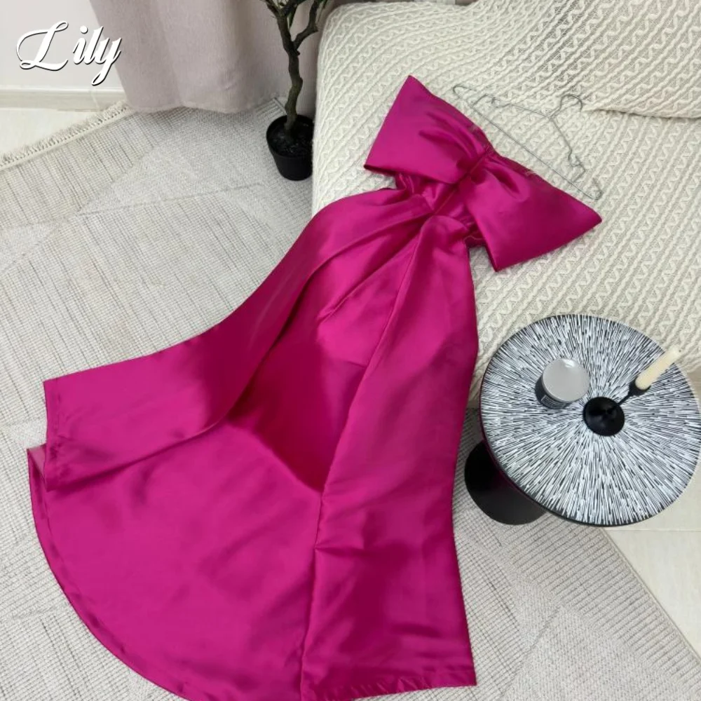 リリー アイボリー パーティードレス オフショルダー トランペット イブニングドレス ビーズ付き 結婚式用 カスタマイズ可能