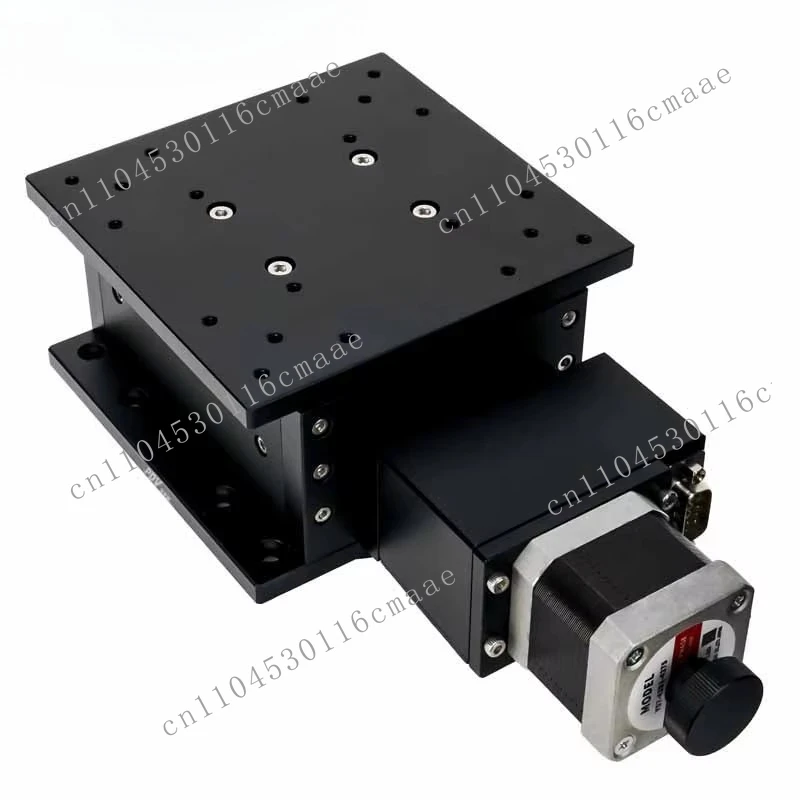 

PT-GD120 electric wedge platform aluminum alloy electric laboratory jack, table size 120 * 120, travel 20mm