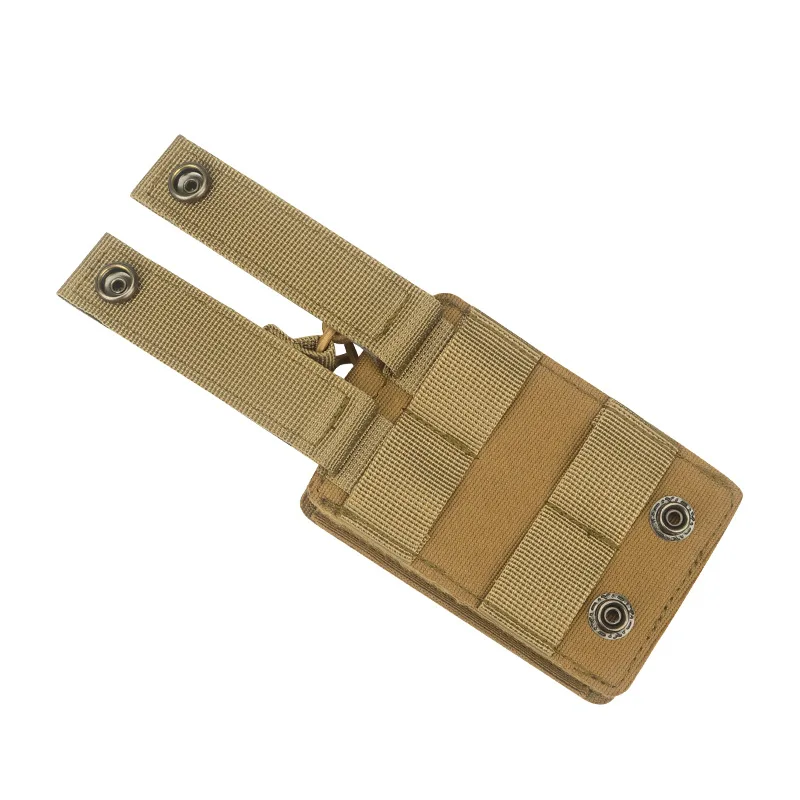 MOLLE Single Magazine Pouch Rifle Mag Pouch 5.56mm Magazine Pouch for M4 M14 M16 AR-15 Hunting Open-top Mag Carrier Holder