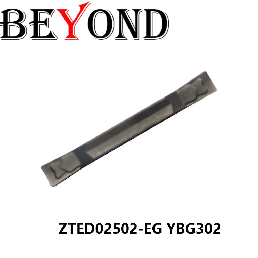 

Original ZTED02502-EG YBG302 Grooving Cutter Turning Tools ZTED02502 EG Carbide Inserts ZTED Machine Lathe CNC BEYOND Holder