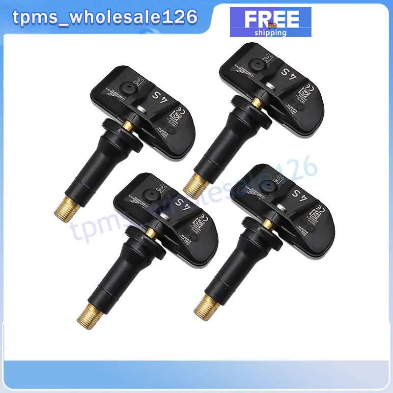 4PCS Tire Pressure Monitoring Sensor 13533166 For 2021 GMC Yukon Cadillac Escalade ESV Chevy Tahoe Suburban TPMS 433MHZ 13542523