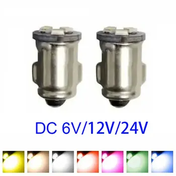 2x BA7S LED Luce interna per auto T7 LLB281 GLB28 Cruscotto Indicatore di avvertimento Interruttore Lampada DC 12V 6V 24V Tachimetro automatico 3898 16037