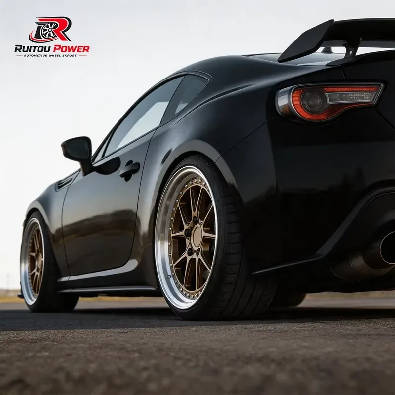 Custom 2-Piece Forged Wheels 6061-T6 Aluminum Split Y-Spoke Rims 18-22 Inch Bespoke Offset Deep Lip for M3