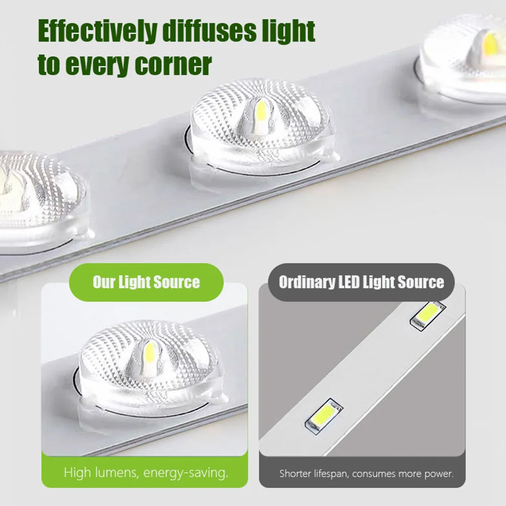 LED Ceiling Lamp 12-18W Ultra Thin Round Flush Mount Light 110-265V Waterproof Panel Lamp for Bathroom Bedroom Kitchen Hallway