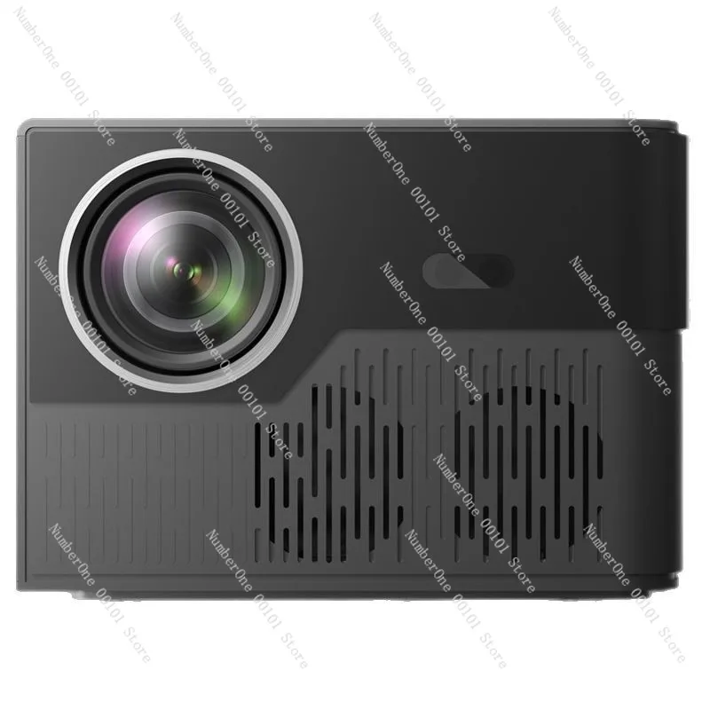 4K High-definition Home Projector with Fully Encapsulated Optical Engine,450 Lumens High Brightness,Supports Mobile Phone Screen