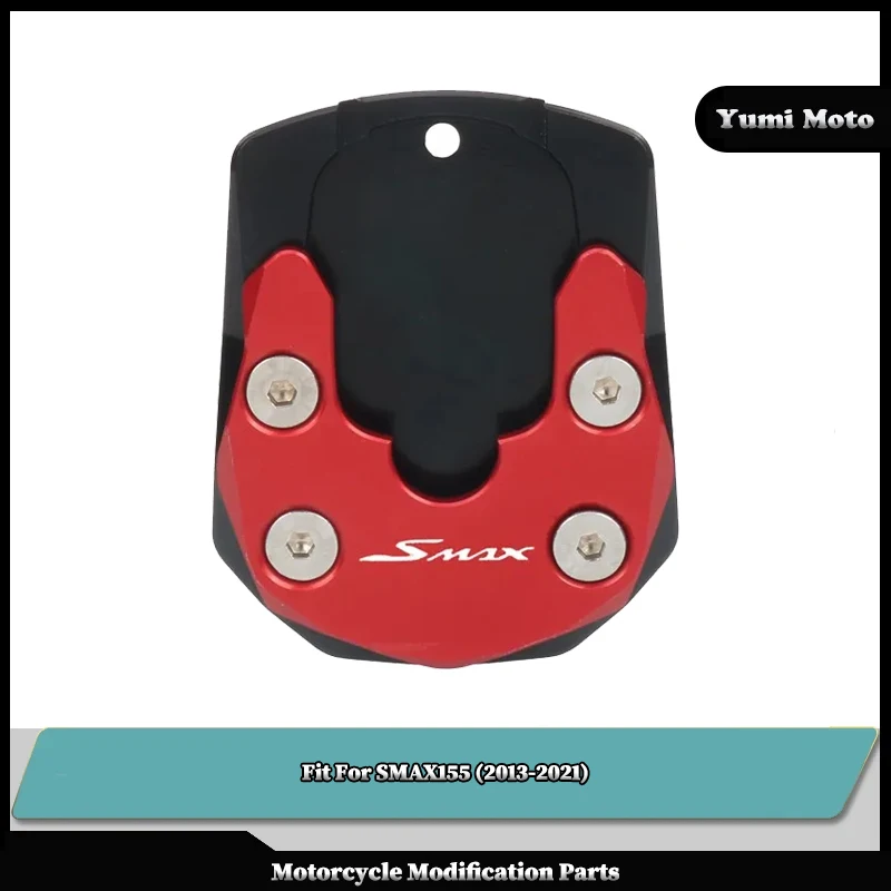 

Fit For YAMAHA SMAX 155 SMAX155 2013-2021 Motorcycle CNC Accessories Kickstand Side Stand Enlarge Foot Extension Pad