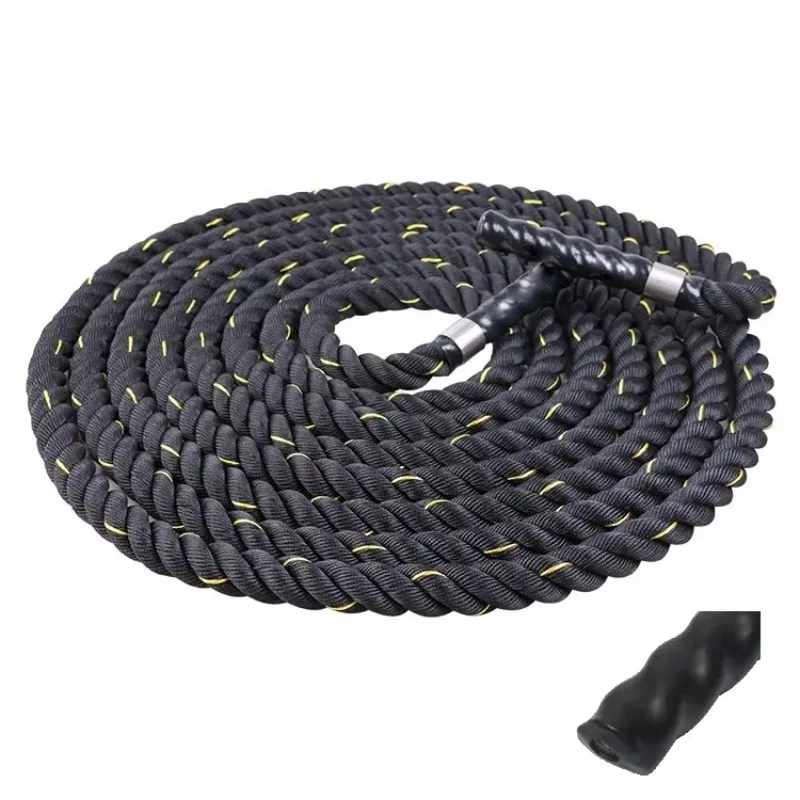 Battle Rope Shock Absorbent Design Smooth Swing For Fitness Training And Physical Exercise New Arrival