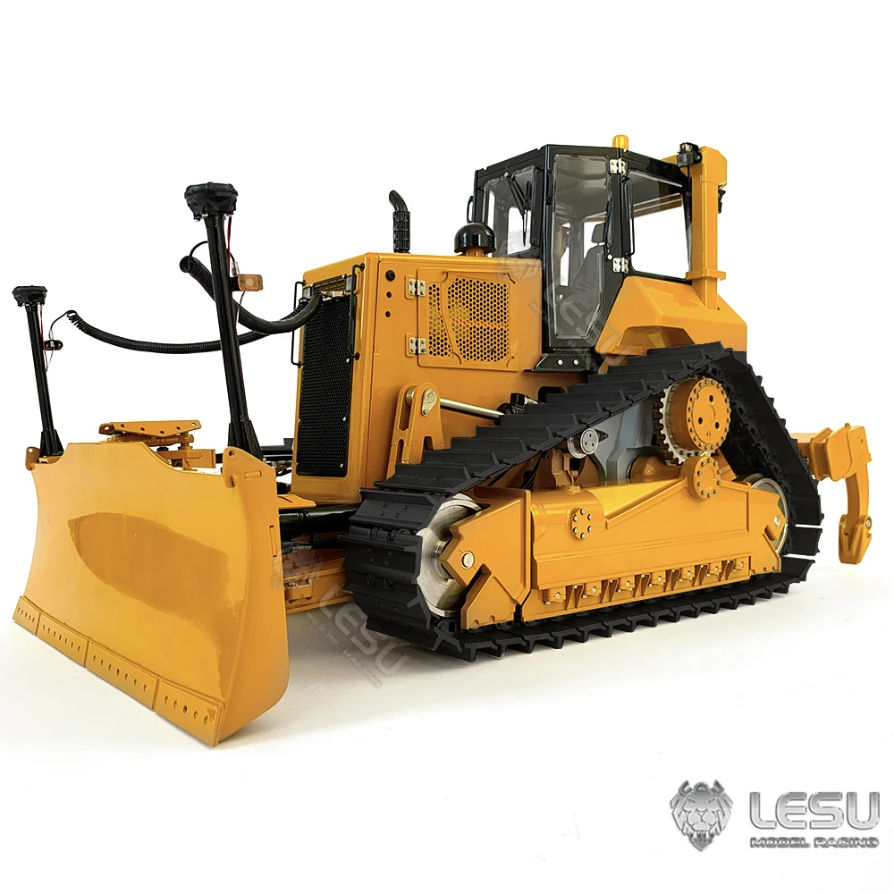 LESU Aoue DT60 1/14 RC Hydraulic Bulldozer Remote Control Dozer Finished Heavy Machine Model Construction Car Track-type Tractor