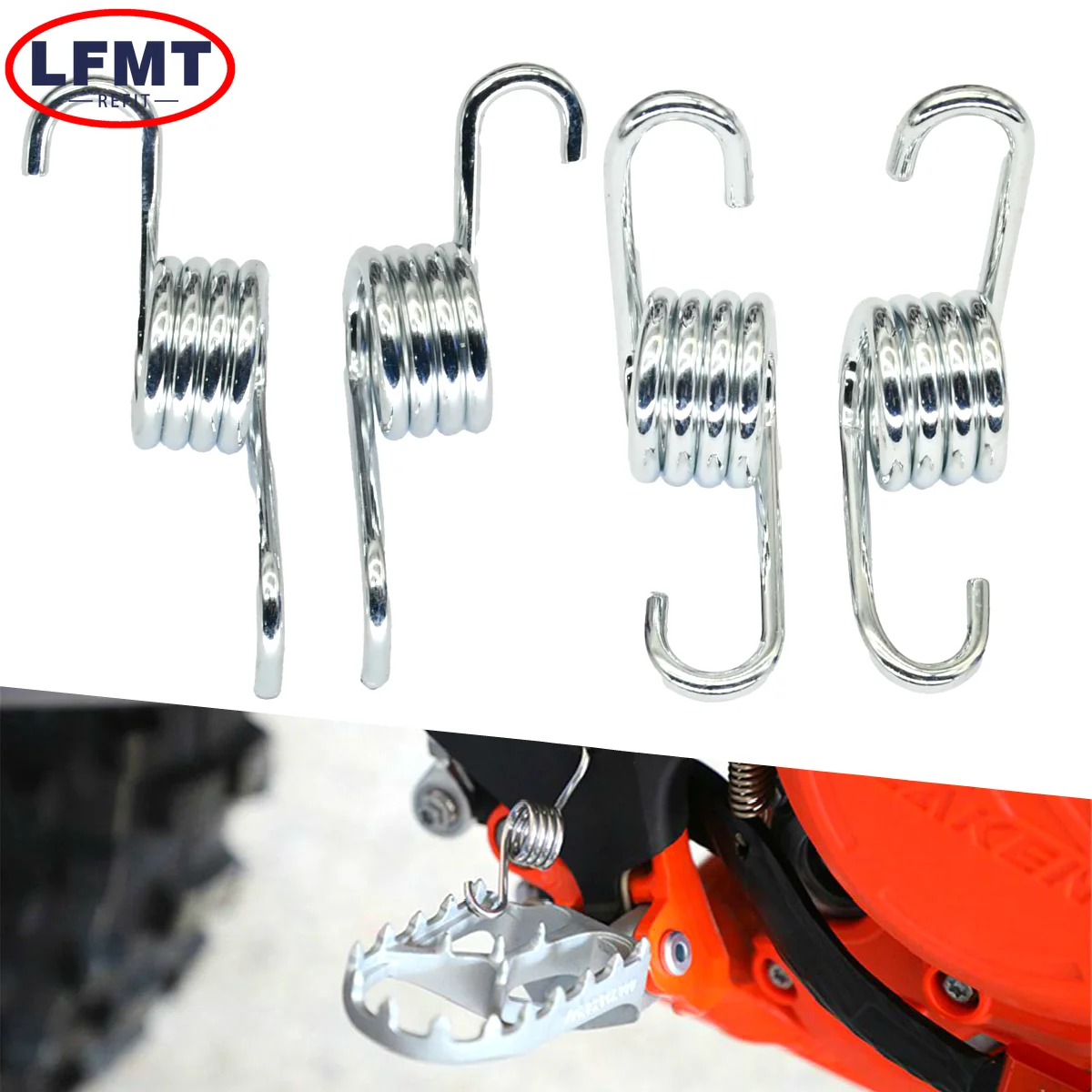 

Универсальные подножки/педали с пружиной для мотоциклов KTM SX SXF EXC EXCF XC XCF XCW XCFW FREERIDE ADVENTURE SUPER MOTO/R/T