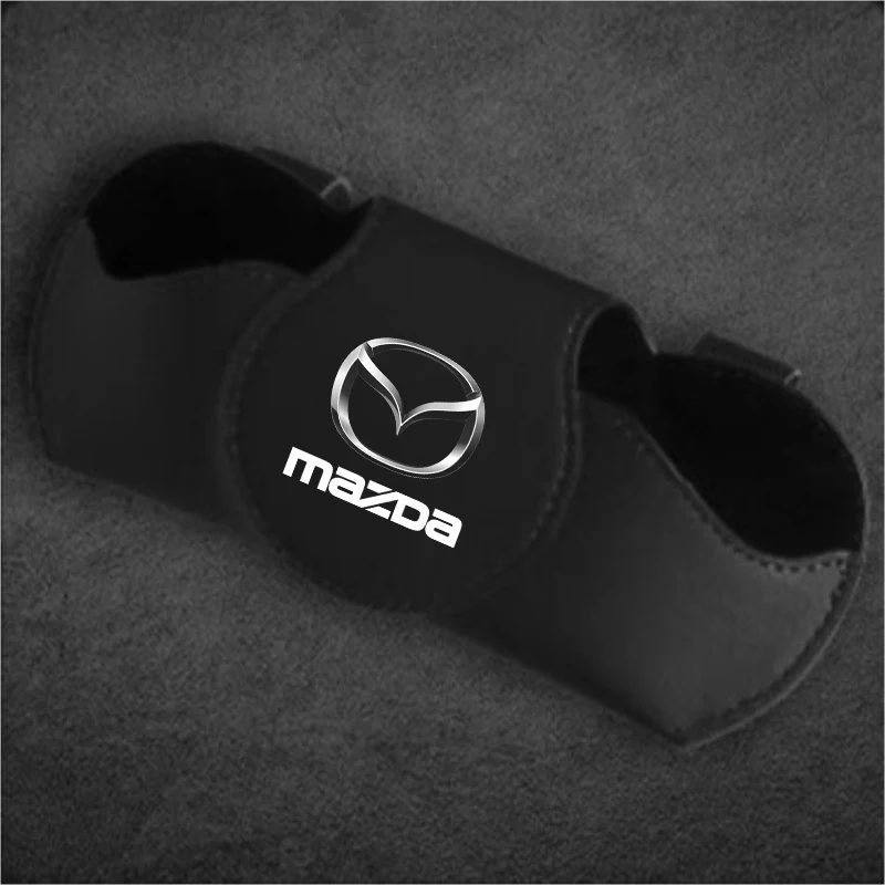 

Car Glasses Case Auto Sun Visor Glasses Sunglasses Clip Card for Mazda 6 Atenza Protege Cx9 Cx7 Cx5 Rx8 Rx7 Mx3 Mx5 Speed Axela