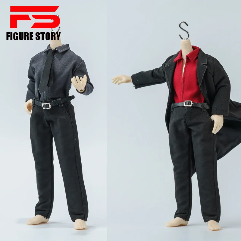 

1/12 Scale male soldier clothes windbreaker slacks fit 6'' action figure