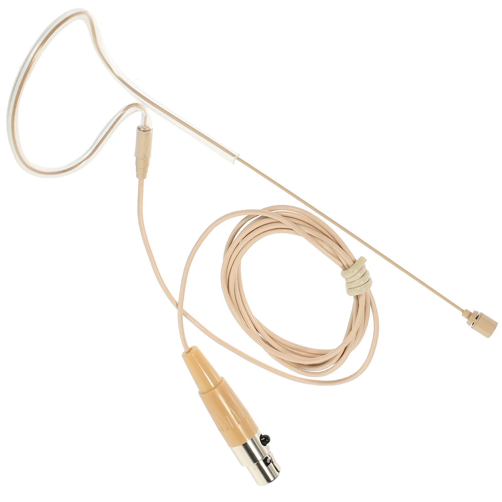 

Ear-hanging Microphone Teacher for Classroom Single Earhook Earset Headworn Sponge Live Headset Speaking
