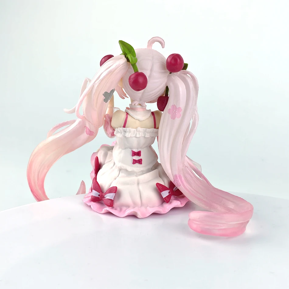 Kawaii Anime Hatsune Miku PVC-Figur, Puppe, Modell, Dekoration für Schreibtisch oder Armaturenbrett, Geburtstags- oder Weihnachtsgeschenk, Sammlerstück. – Detail 17