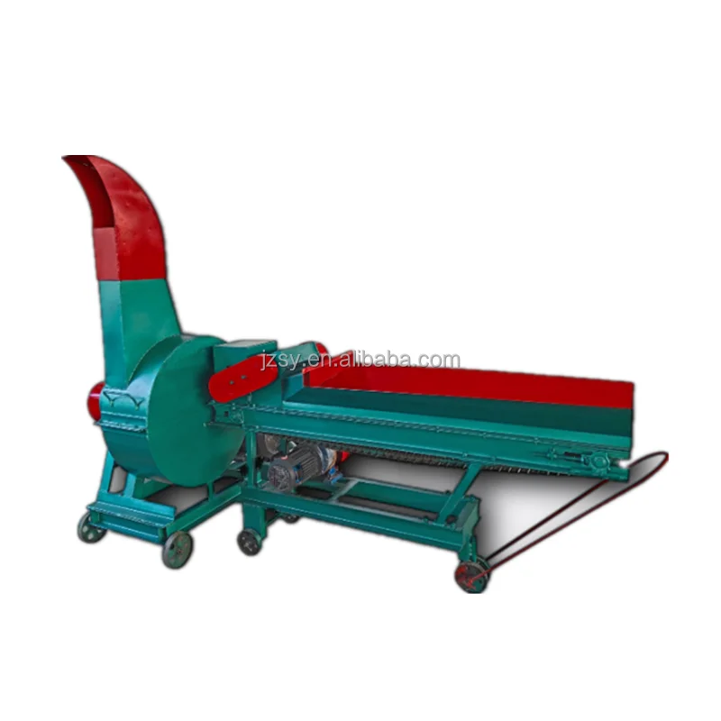 Easy To Operate Cheap Animal Feed Hay Crushing Machine/Commercial Farm Fodder Chaff Cutter For Farm Use