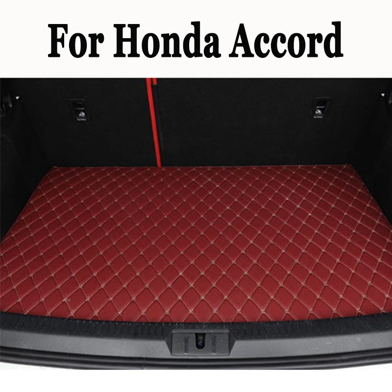 Car trunk mat for Honda Accord Eighth generation 2008 2009 2010 2011 2012 2013 cargo liner carpet interior accessories cover