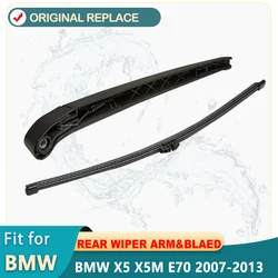 Rear Wiper Arm & Blade For BMW X5 X5M E70 2007-2013 61627161029 61627206357