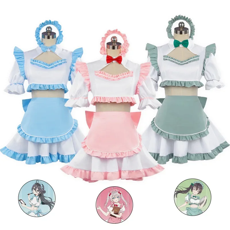 

Alya Sometimes Hides Her Feelings in Russian Cosplay Costumes Cute Sexy Maid Woman Anime Cosplay Maidservant Skirt Suits Outfits