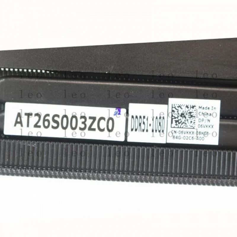 PP  Laptop Cooling Heatsink Fan Assembly For Dell Alienware 15 R4 GTX1080 06VKKX