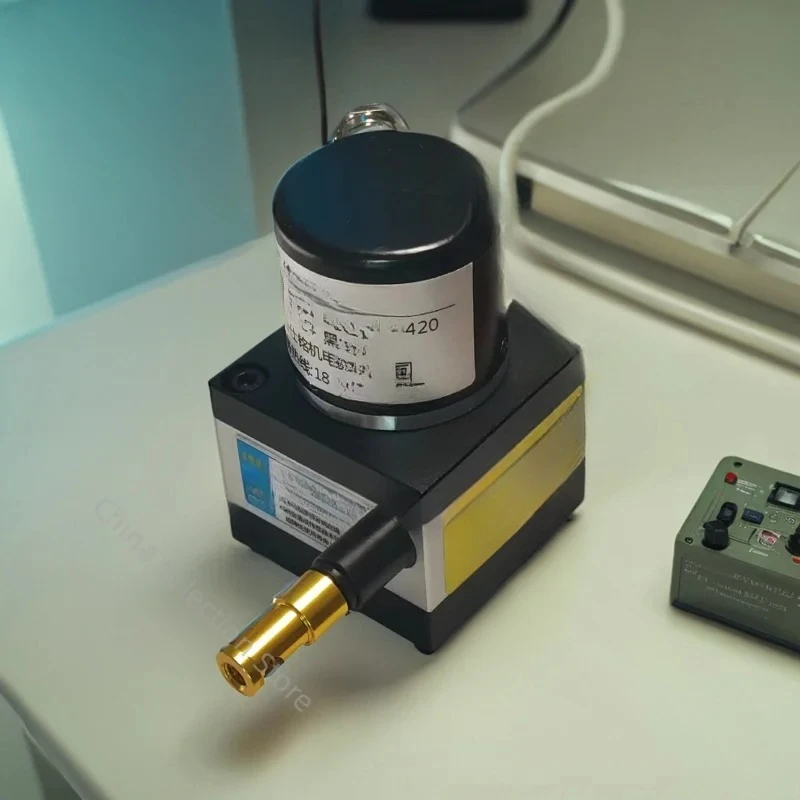 Pull rope displacement sensor opening cylinder coding distance potentiometer encoder