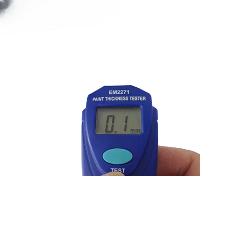 EM2271 Digital Display Lacquer Paper Coating Thickness Gauge Measurement Thickness High Accuracy 20mm Iron-based Magnetic