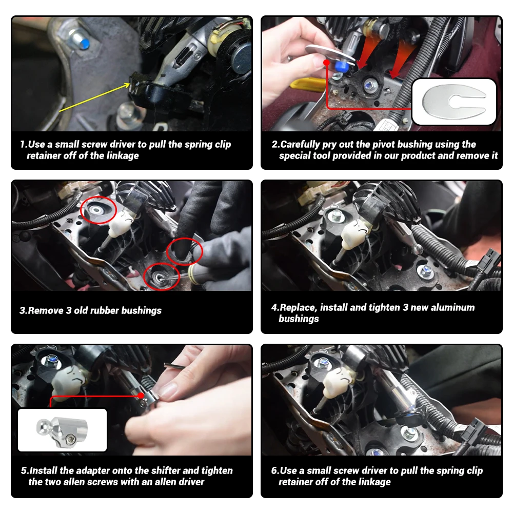 LZONE - Quick Shift Adapter FOR Honda Civic Type R 2006-2011 FD2 FN2 Short Shifter Turbo WITH PQY CARD+STICKER SSA01