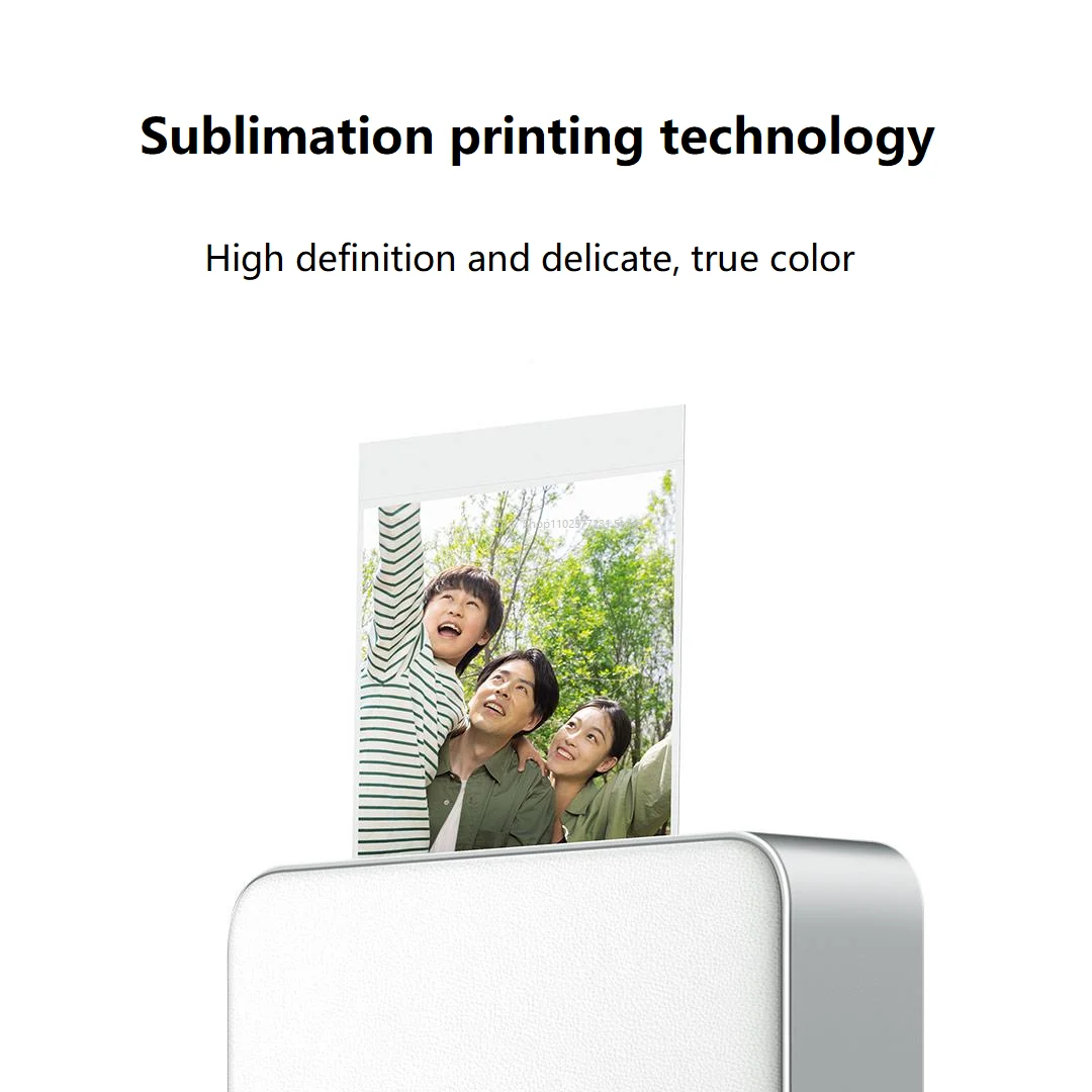 NEUER Xiaomi Mijia Pocket Photo Printer Pro AR Video Photo Bluetooth-Verbindung Integrierter automatischer Filmabdeckungs-HD-Druck