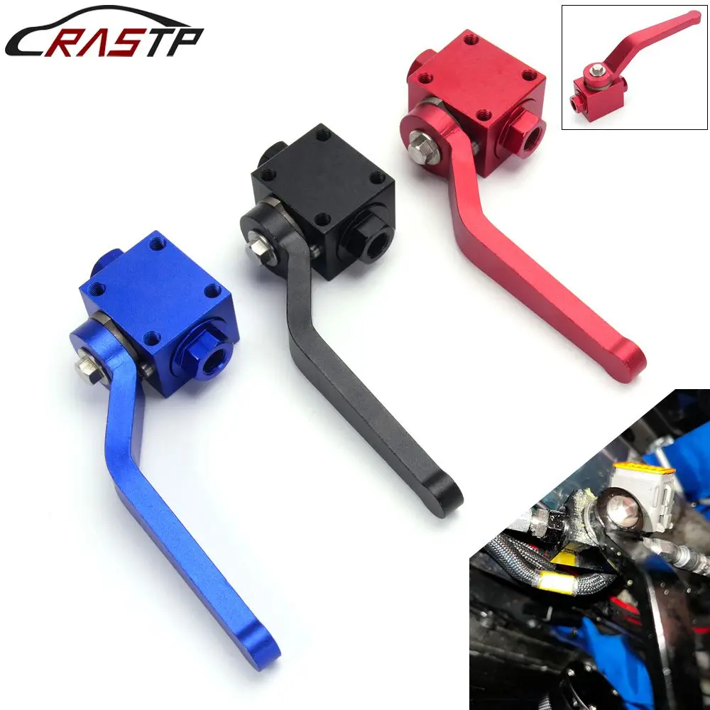

RASTP-1/8" NPT Brake Line Lock Shut Off Valve Fuel Flow Control Cut Off Valve Fitting HB052