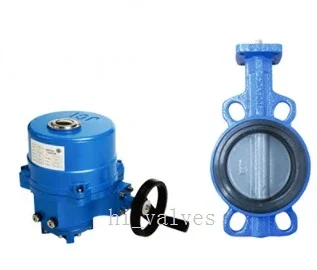 Electric Butterfly Valve DN350-450 LEDs/L/MA-C Analog Va206/207/208cdc-c