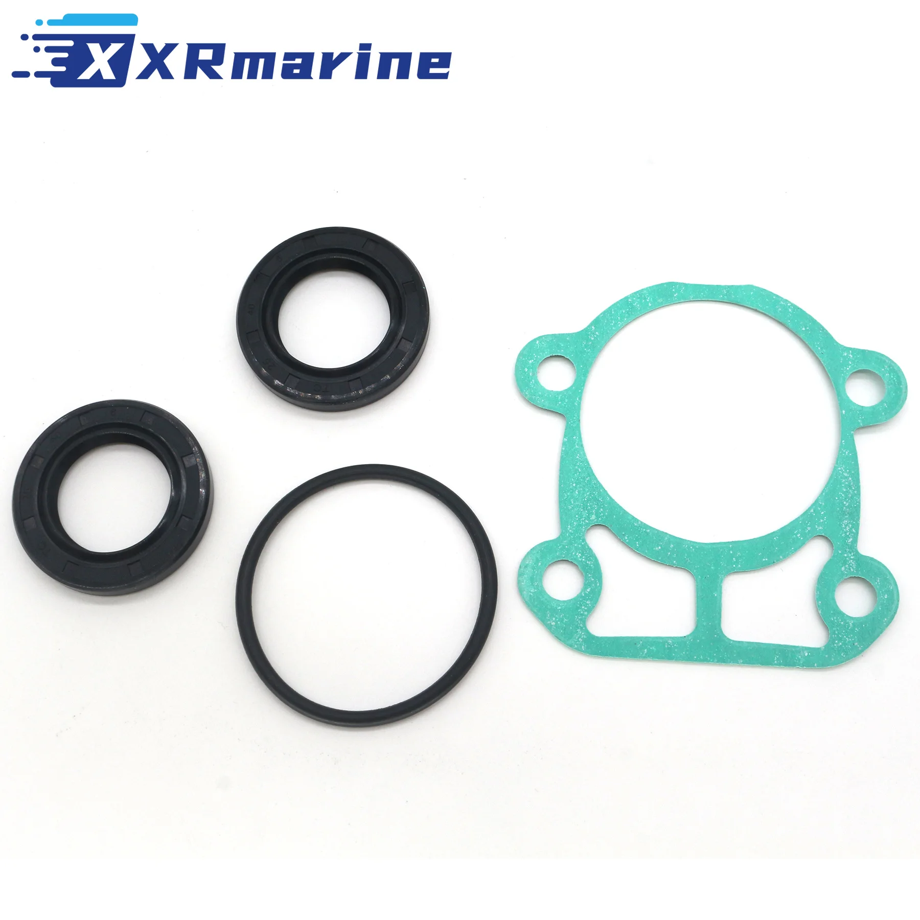 688-44316-A0 Lower Gear Case Pump Base Gasket Oil Seal Kit Fits Yamaha 2 Stroke 75 80 85 90 HP Outboard Motors 93101-25M03