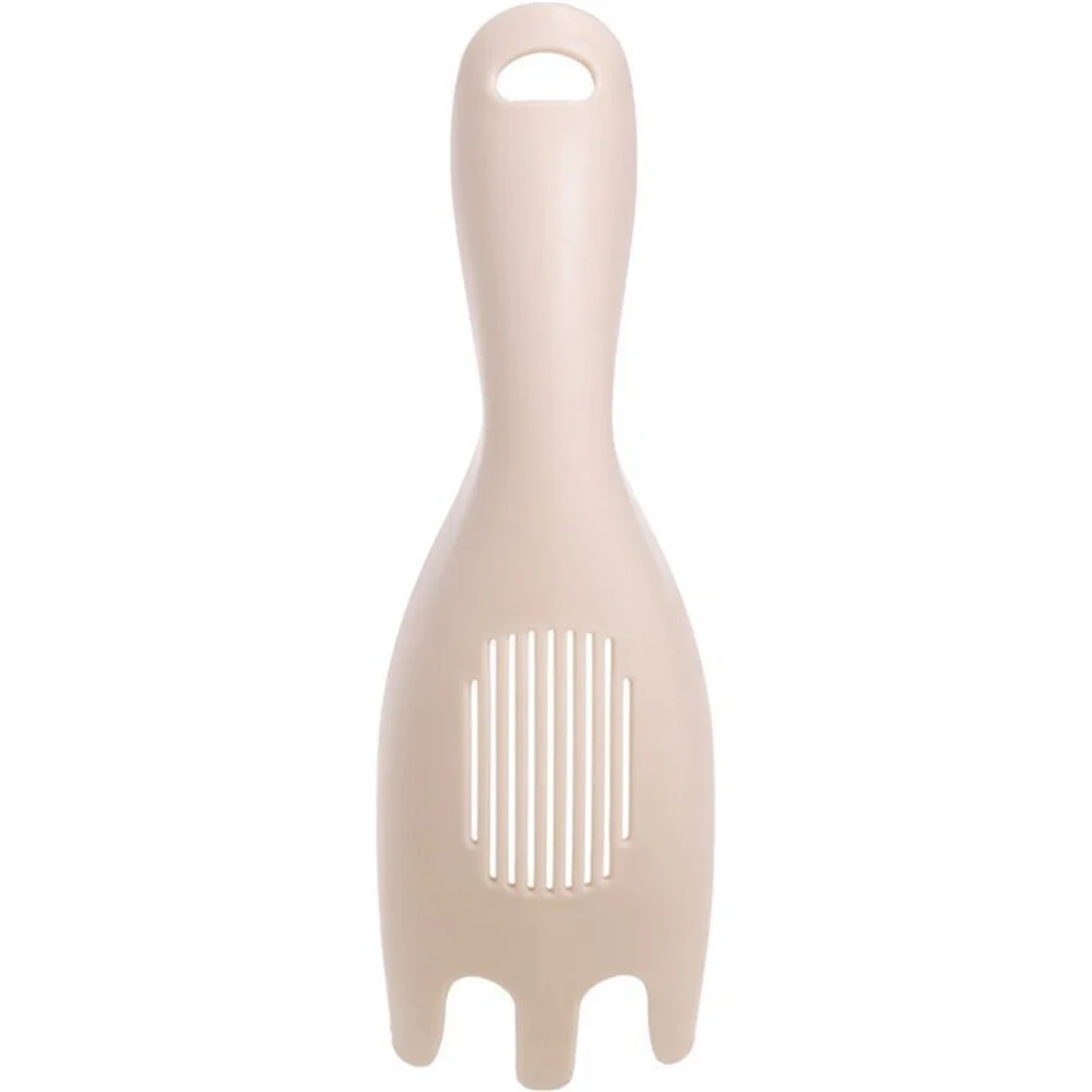 1/5PCS Multifunctional Rice Scoop Easy And Convenient Speed Up Stirring White Beige Kitchen Bar Supplies Kitchen Rice Spoon